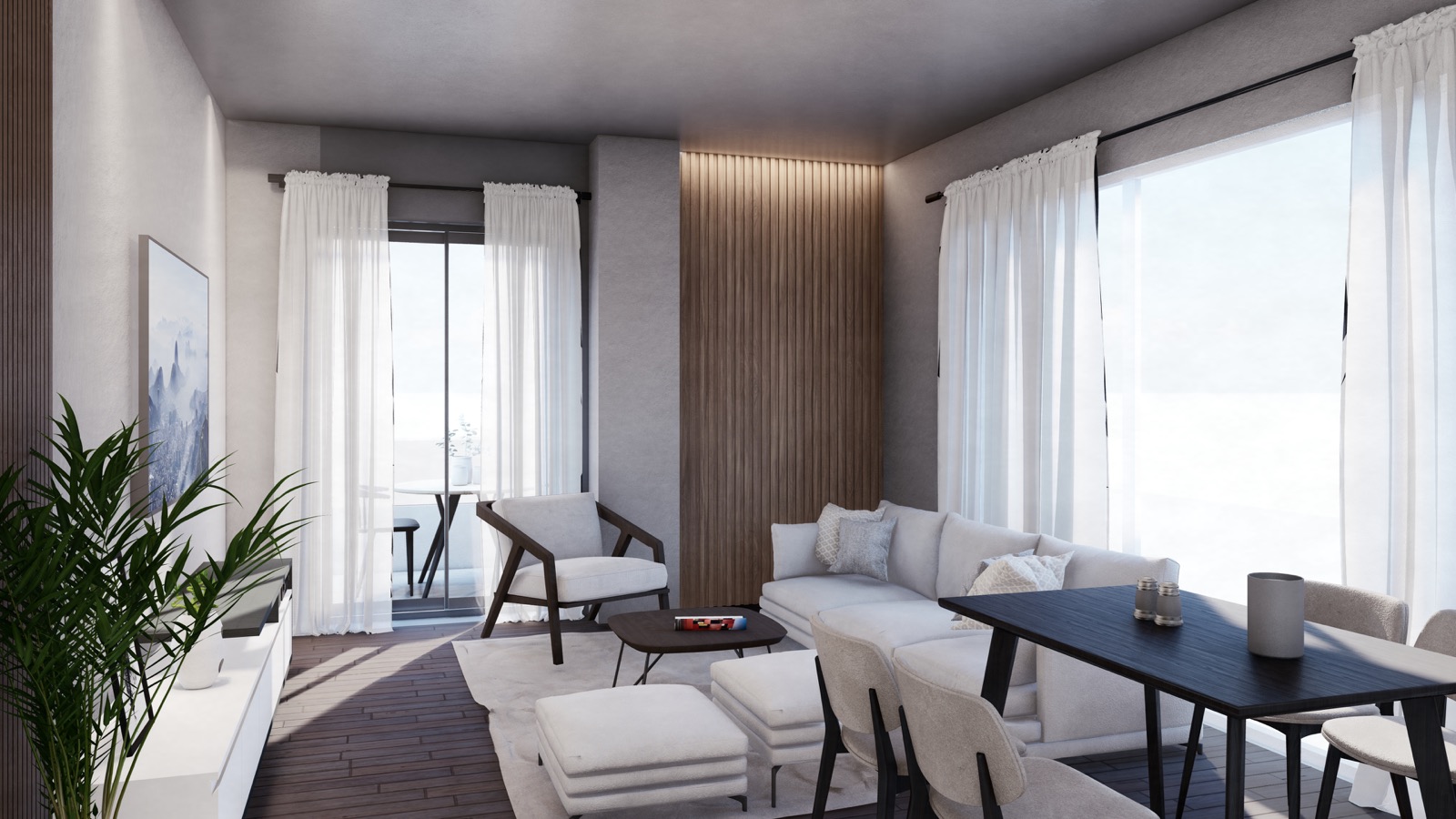 Modern apartment interior