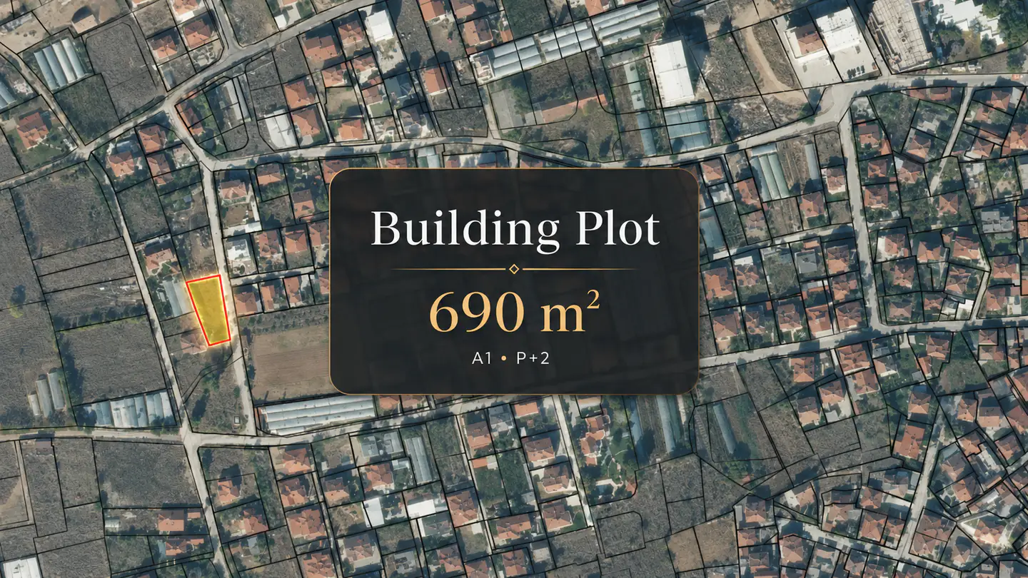 690 m² Building Plot in Gevgelija
